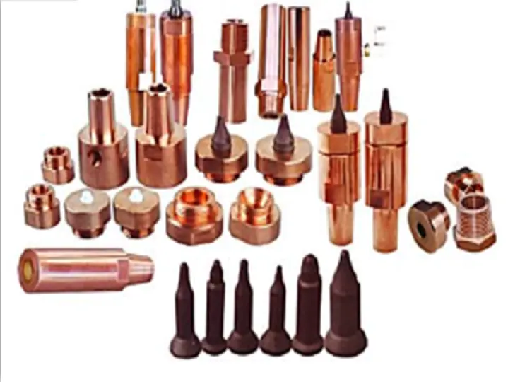 Nut welding and stud welding electrodes for automotive welding applications